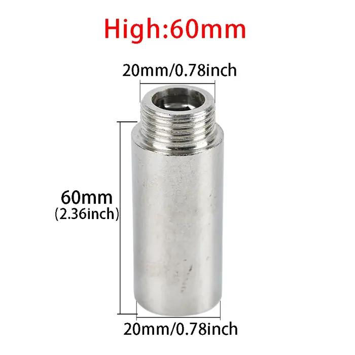 BSP 1/2 "filetage mâle/femelle raccord de tuyau en acier inoxydable
