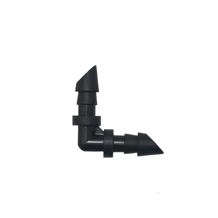 Connecteur d'arrosage goutteur d'irrigation 1/8" 1/4", tuyau barbelé en T, coude, raccord de réparation de tuyau d'eau, coupleur de Tube de jardin noir 30 pièces pour jardinage occassions spéciales