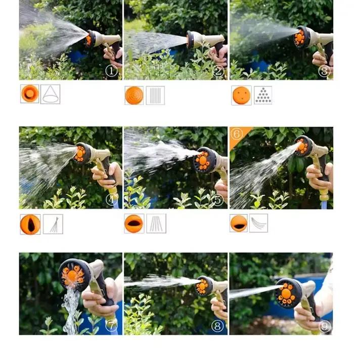 Buse de tuyau de pistolet à eau de jardin