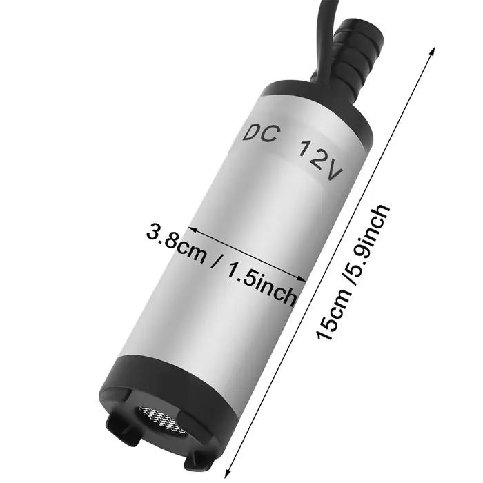 Pompe Submersible en acier inoxydable 12V 3.8cm