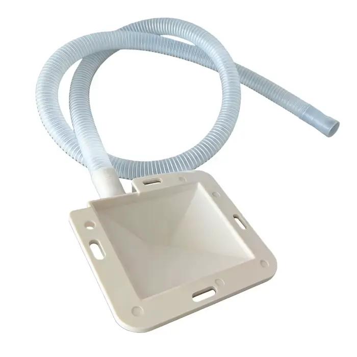 Bac de récupération des condensats pour climatiseur, conception de drainage efficace, compatibilité générale, construction durable, design moderne, tuyau de 1 mètre inclus, pour améliorer le confort de votre maison et préserver l'intégrité de votre système HVAC