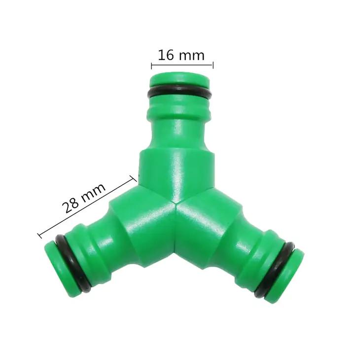 Distributeur d'eau de jardin à 2 voies vanne de contrôle d'eau pour jardin serre balcon culture irrigation efficace économie d'eau