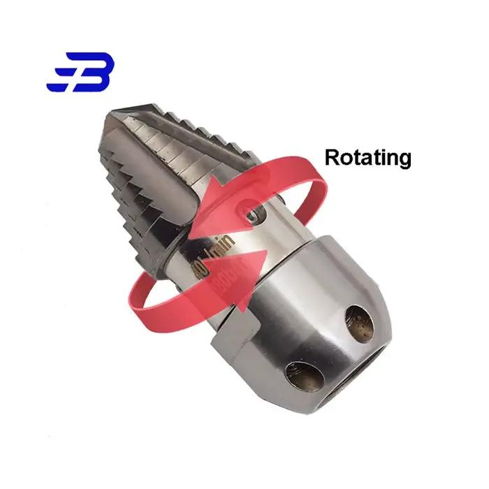 Buse rotative haute pression pour nettoyage des tuyaux d'égout acier inoxydable haute précision pour jardiniers et propriétaires de maison occaions de nettoyage intense et entretien de jardin