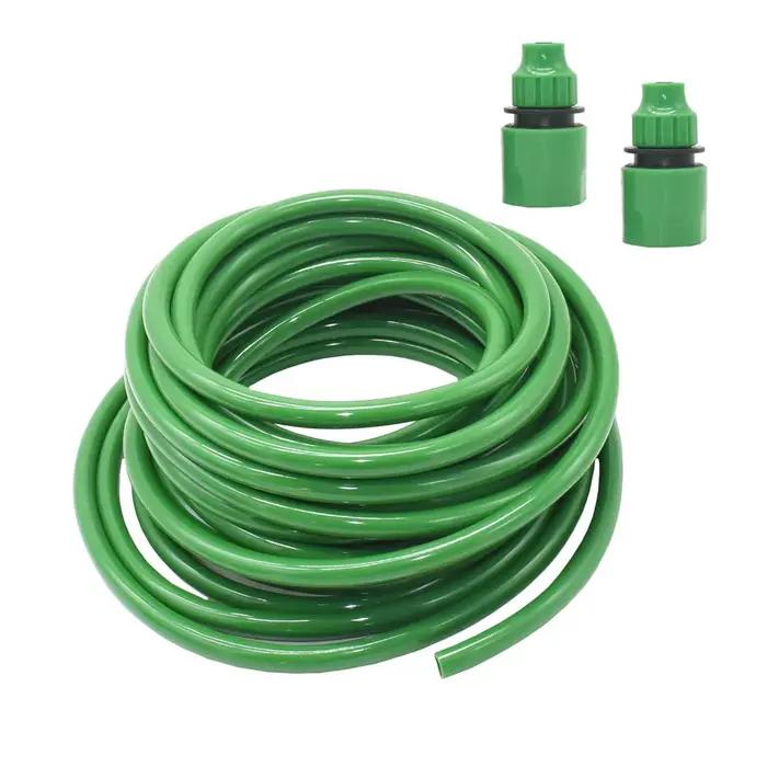 Tuyau d'arrosage flexible vert