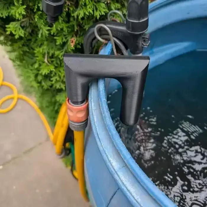 Lot de 5 supports de tuyau d'arrosage pour jardin et piscine