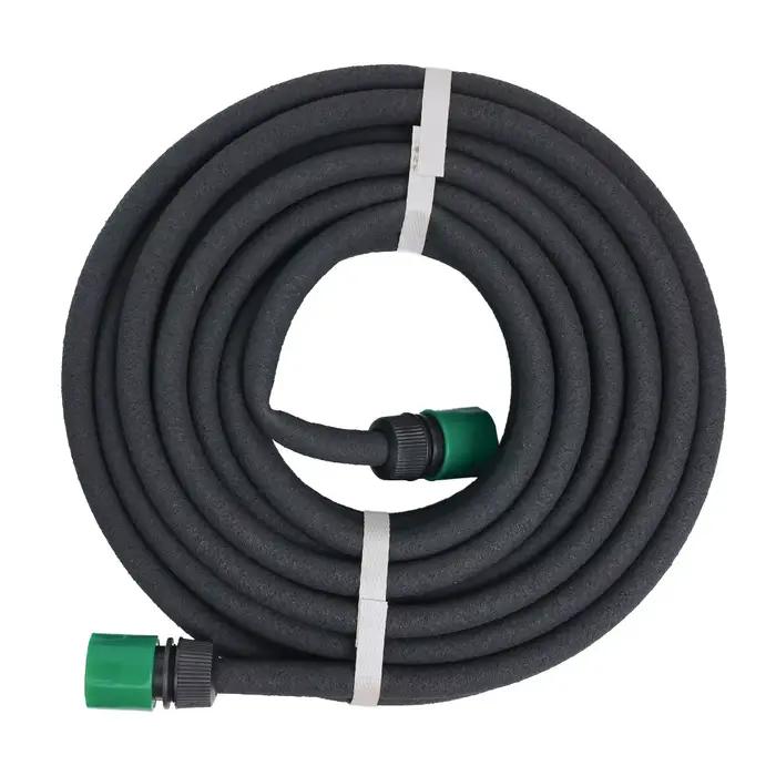 Tuyau d'irrigation poreux anti-âge en caoutchouc à connexion rapide pour jardin, tube poreux pour ar