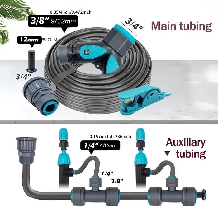 Système d'arrosage d'irrigation de jardin 3/8 "