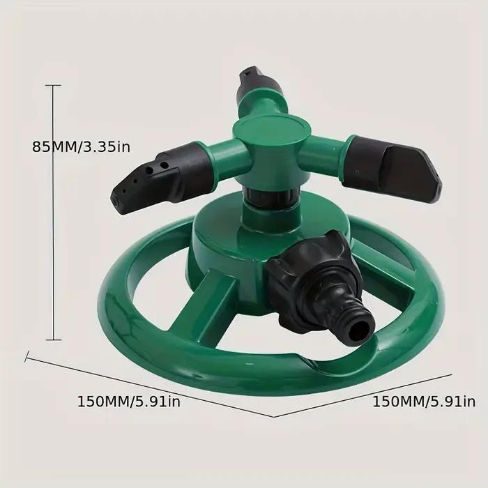 Buse rotative 360 degrés à très large couverture pour irrigation de pelouse et jardin automatisée efficace et durable pour maintenir un espace vert luxuriant