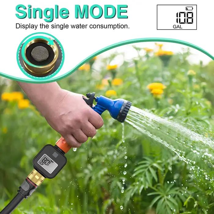 Débitmètre d'eau avec filetage métallique en laiton