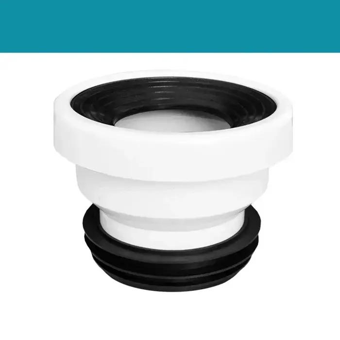Buses de toilette en PVC, buse de connexion de WC, buse de tuyau de toilette, vidange droite excentrique, connexion des toilettes aux eaux usées
