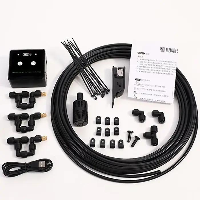Pulvérisateur de forêt tropicale kit d'arrosage avec contrôle WiFi brumisation automatique minuterie d'irrigation pour plantes et reptiles occasions spéciales