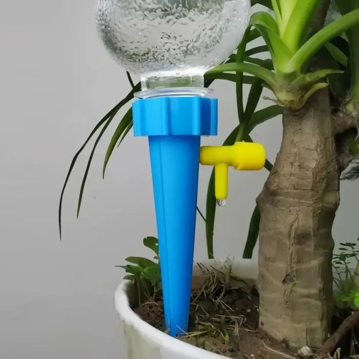 Lot de 10 têtes d'irrigation automatiques réglables pour bouteille d'eau
