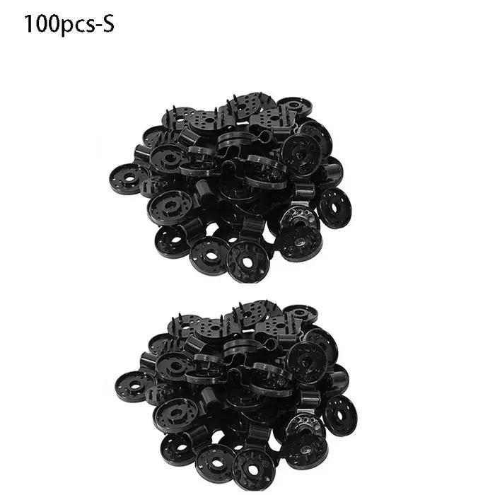 Pinces en plastique robustes à verrouillage pour fixations d'ombre de jardinage en brun gris gris foncé kaki violet noir occasions spéciales jardins amélioration extérieurs ombragés