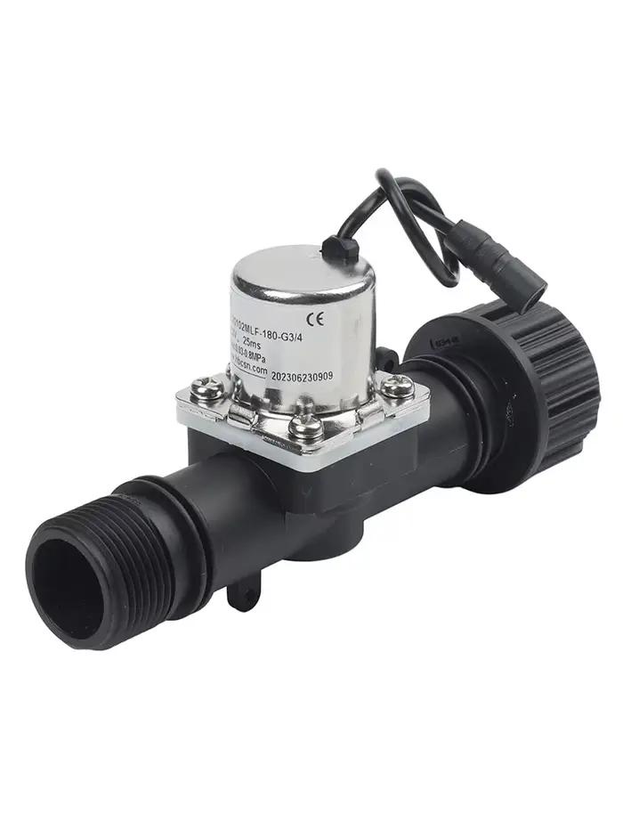 Vanne d'irrigation à impulsions basse tension avec minuterie programmable pour jardin et installation facile