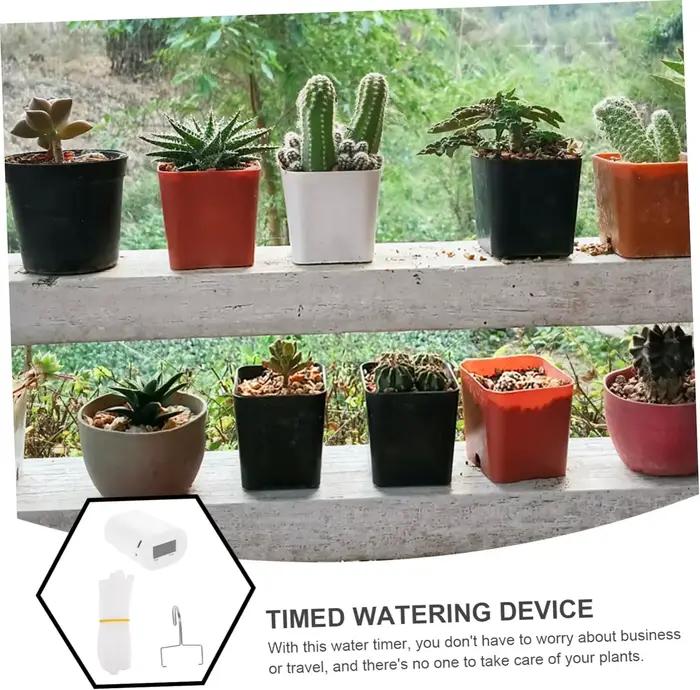 Pompe d'arrosage automatique pour plantes et fleurs, dispositif d'irrigation goutte-à-goutte pour la