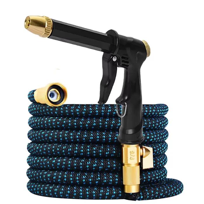 Tuyau magique de jardin haute pression, connecteur standard américain 3/4, pistolet à eau haute pres