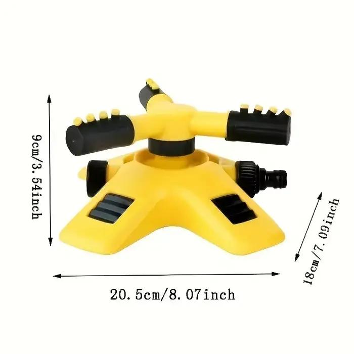 Arroseur plastique rotatif 360° FLOWERS SPRAL pour jardinage professionnel et amateurs occassions spéciales