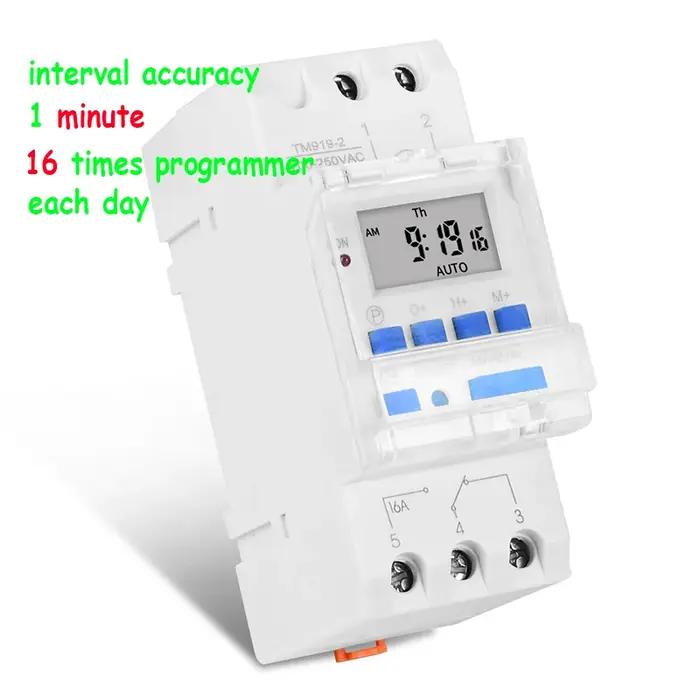Minuteur numérique programmable hebdomadaire SINOTIMER 7 jours