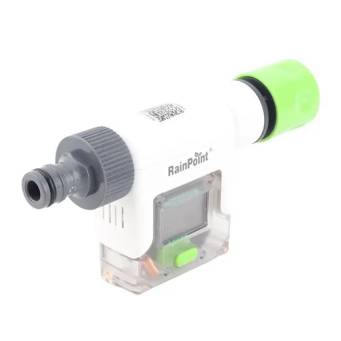 Débitmètre d'eau WiFi pour tuyau d'arrosage