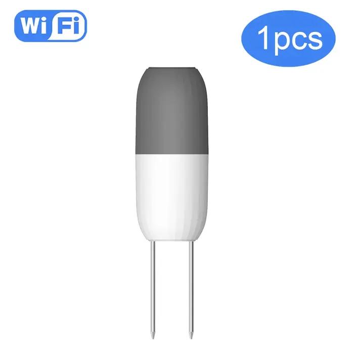 Capteur de sol intelligent Haozee Tuya WIFI détecteur de température et d'humidité pour jardin connecté et surveillance de l'irrigation sans fil résistant à l'eau