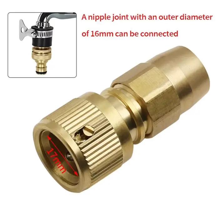 Connecteur d'Arrosage du Robinet en Laiton