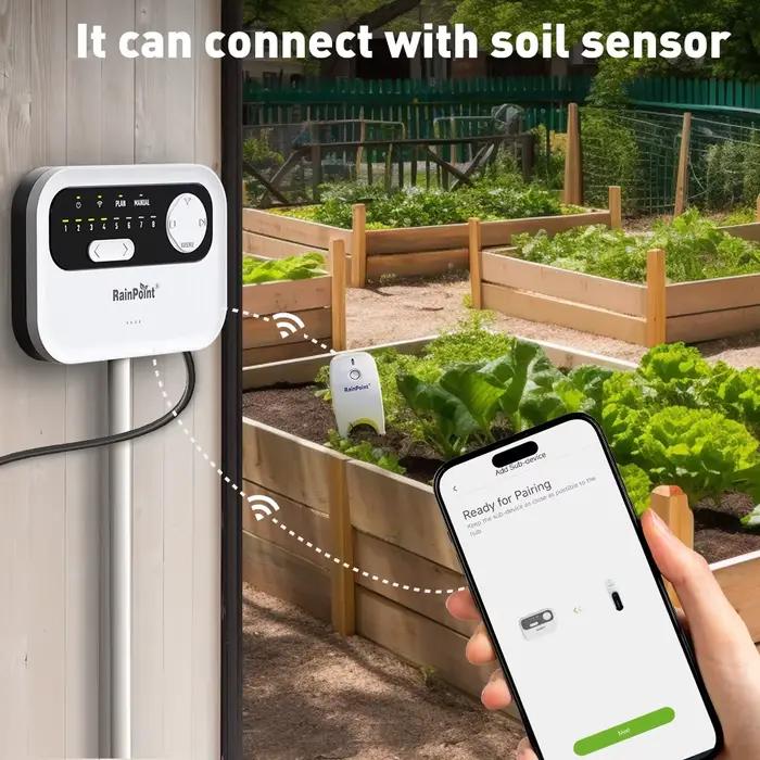 RAINPOINT WiFi intelligent 8 zones contrôleur d'arrosage système