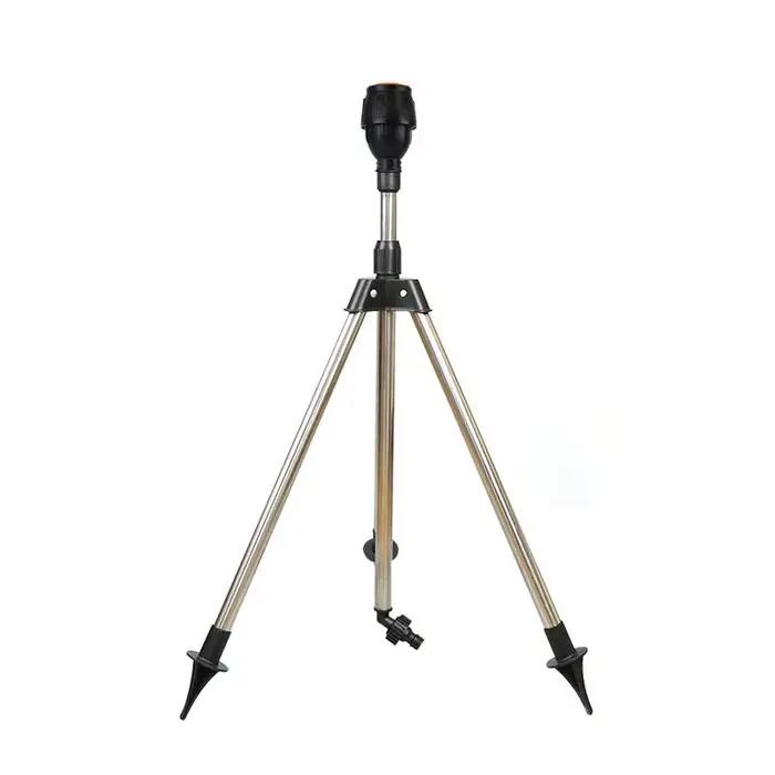 Arroseur rotatif automatique de jardin à 360 degrés, ensemble de trépied en acier inoxydable, suppor