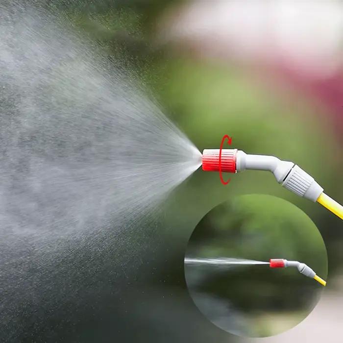 Buse de brumisation télescopique réglable en acier inoxydable, arroseur d'eau en plastique, pulvéris