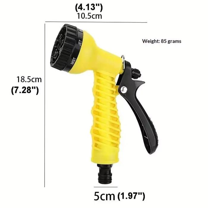 Pistolet d'arrosage de jardin à commande au pouce pour tuyau d'irrigation