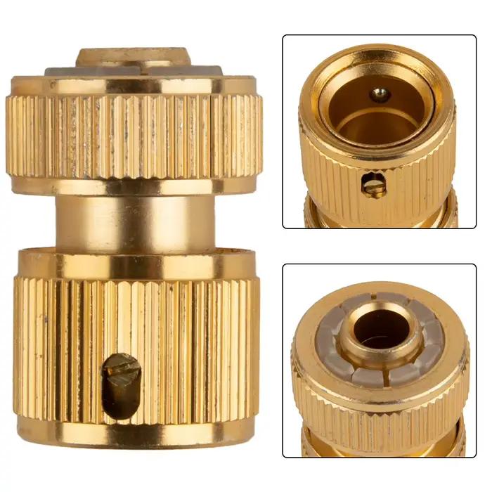 Connecteur de tuyau d'arrosage 1/2 ", adaptateur de robinet de tuyau d'arrosage pour réparation de T