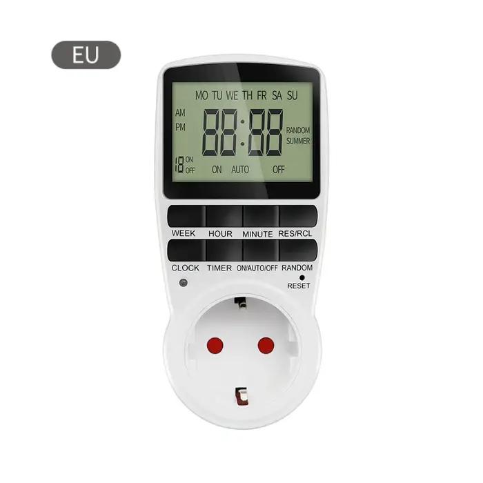 Minuterie numérique interrupteur ue Programmable prise de synchronisation électronique US UK FR AU