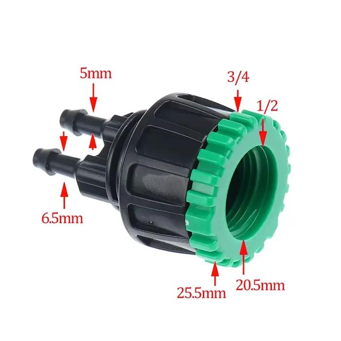 Connecteur femelle en Y pour tuyau d'arrosage
