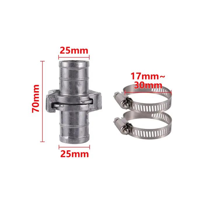 Réparateur de tuyau d'arrosage 1 "1.5" 2 ", raccord de tuyau en aluminium, tuyau d'incendie, accesso