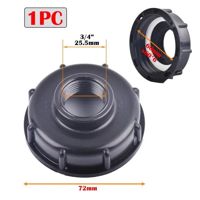 Filtre-presse de robinet de réservoir de jardin S60X6 IBC adaptateur de boîte à eau allonger la vanne de connecteur tuya
