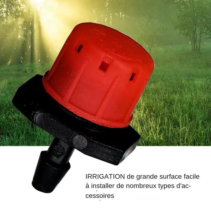 Système d'arrosage automatique pour jardin 25m ou 50m avec kit d'égouttement pour légumes fleurs buse réglable en plastique bleu violetOptionsResolver
