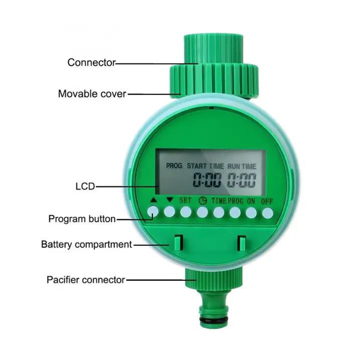 Minuteur d'arrosage automatique facile à utiliser pour le jardin entretien des plantes irrigation numérique étanche pour occasions spéciales