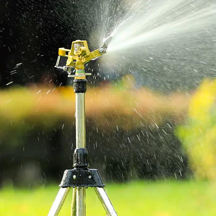 Arroseur rotatif automatique avec trépied