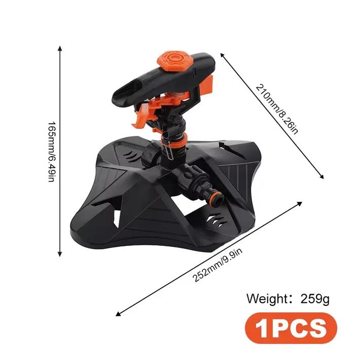 Arroseurs de pelouse d'arrosage de jardin automatique 360 ° Système d'arrosage par irrigation rota