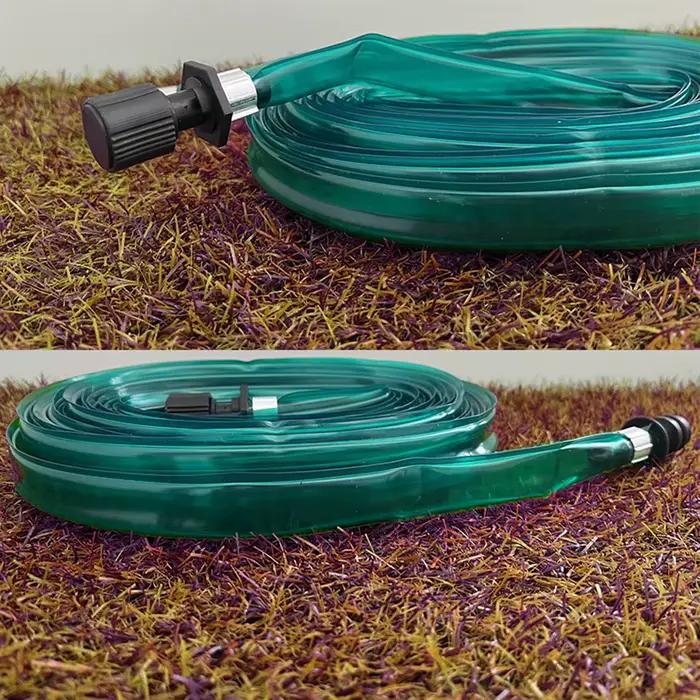 Tuyau de pulvérisation fin avec tuyau d'infiltration de pelouse de jardin, Irrigation de pelouse de