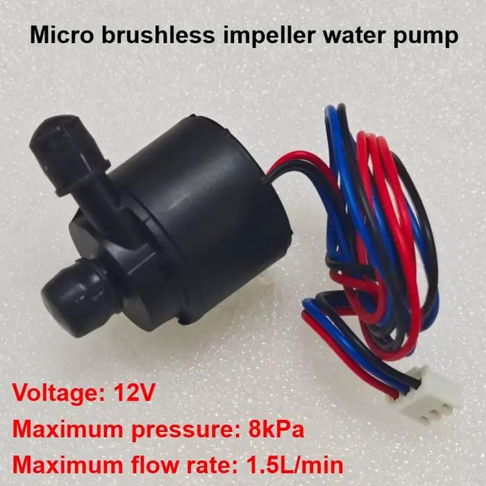 Mini-pompe à eau sans brosse muette submersible pour irrigation et filtration d'eau de piscine ou de spa