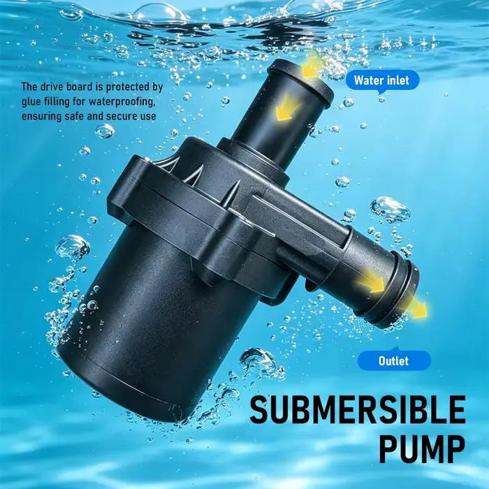 Pompe à eau submersible 12V pour jardin aquarium et toilettes intelligentes sans balais haute performance hauteur de refoulement 3m