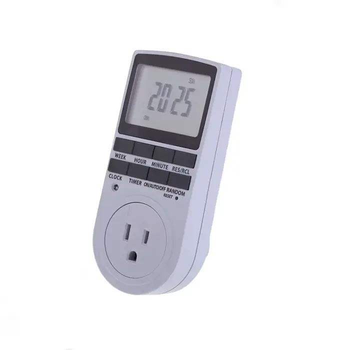 Minuterie numérique électronique cyclique 24 heures CNMAWAY interrupteur EU UK AU US BR FR prise de minuterie de cuisine prise de synchronisation programmable 220V à offrir pour différentes occasions