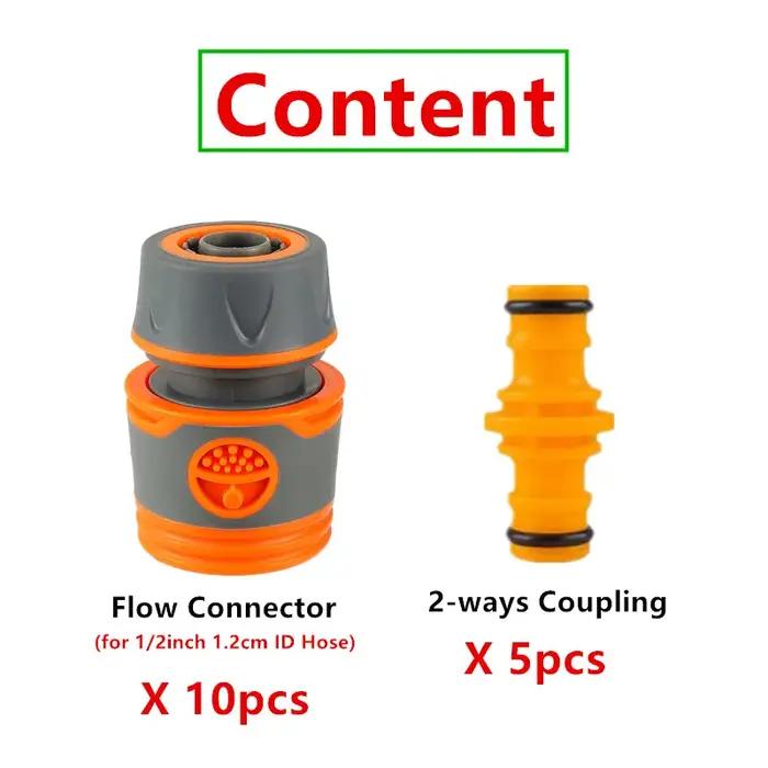 Connecteur d'extension de tuyau de 1/2 pouce (12 mm) pour raccord rapide de réparation