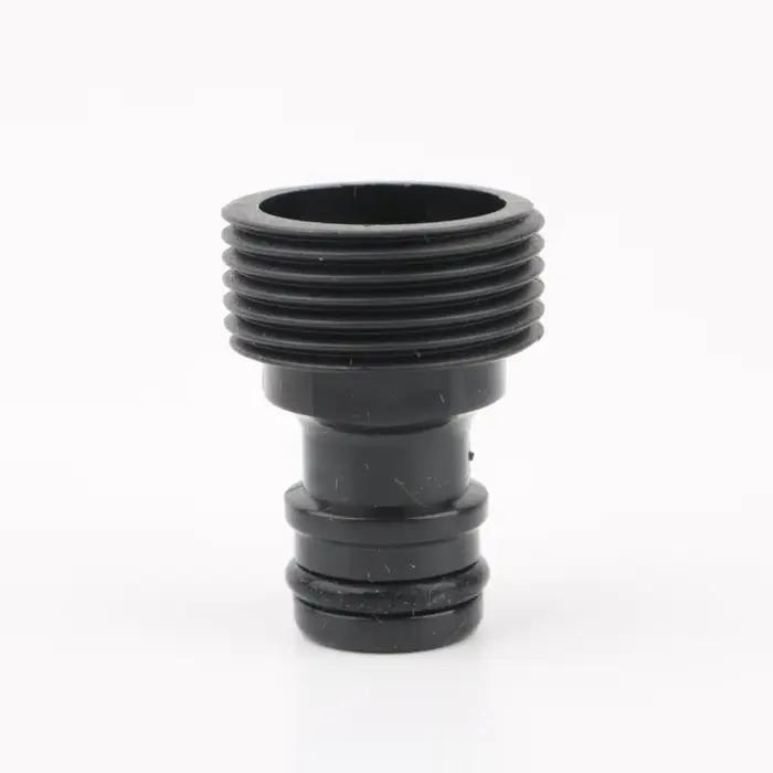 Adaptateur de connecteur de robinet d'eau en plastique, filetage mâle/femelle 1/2 3/4 1 pouce, 2 piè