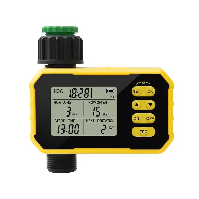 Yieryi minuterie d'arrosage de jardin programmateur d'irrigation automatique
