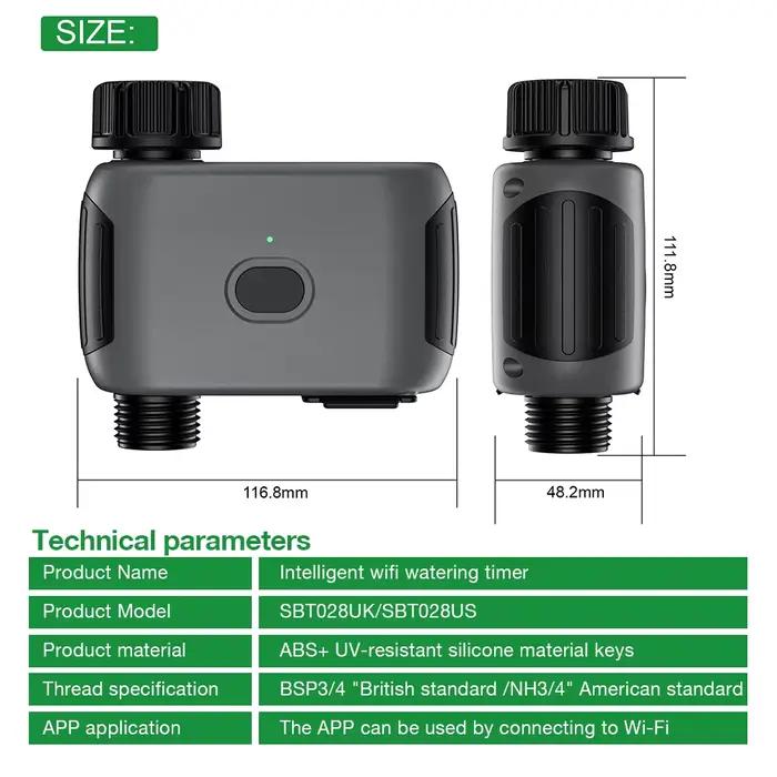 Minuterie d'arrosage intelligente WIFI