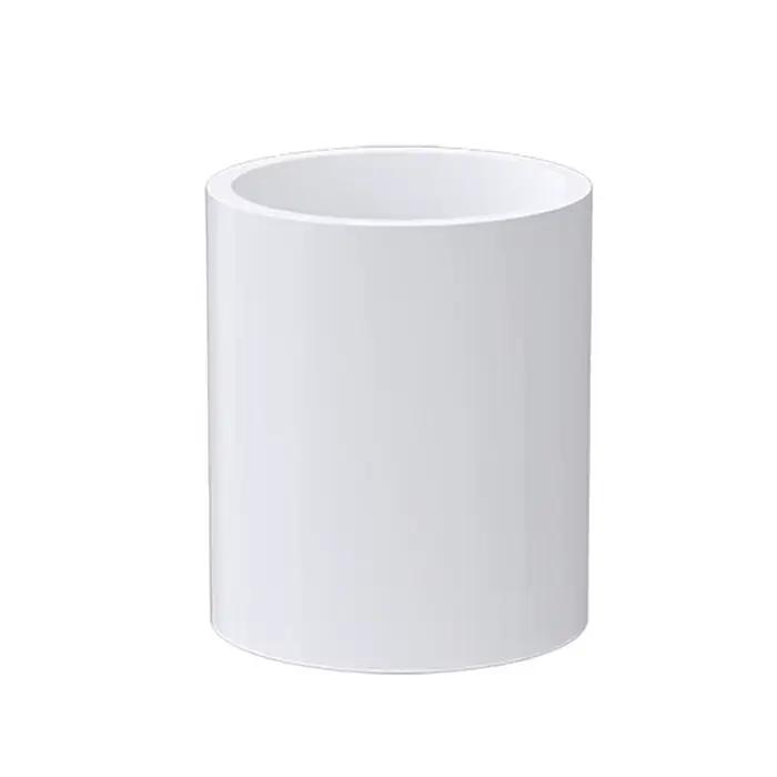 Raccords de Tuyaux en PVC Blanc, Connecteur Droit, Alimentation en Eau pour Tuyaux Allergiques, ID 16 20 25 32 40 50 63 75 90 110 125 160 200mm