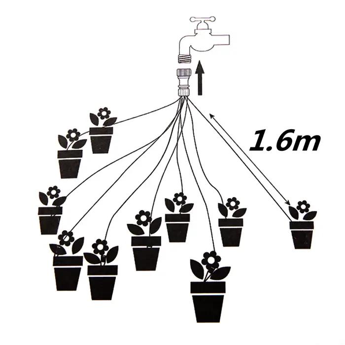 Kit d'irrigation goutte à goutte réglable pour plantes