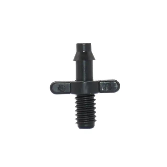 Connecteur de filetage mâle 6mm, 30 à 1000 pièces, 1/8 1/4 pouces, raccords de tuyau d'irrigation Mi