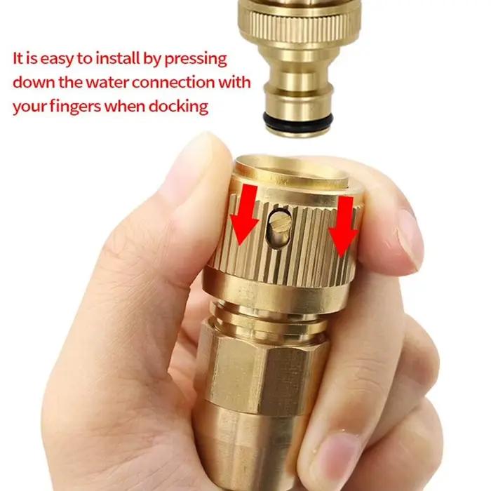 Connecteur d'Arrosage du Robinet en Laiton